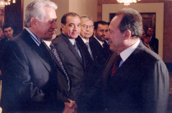 Meeting with Lebanese President Emil Lahood